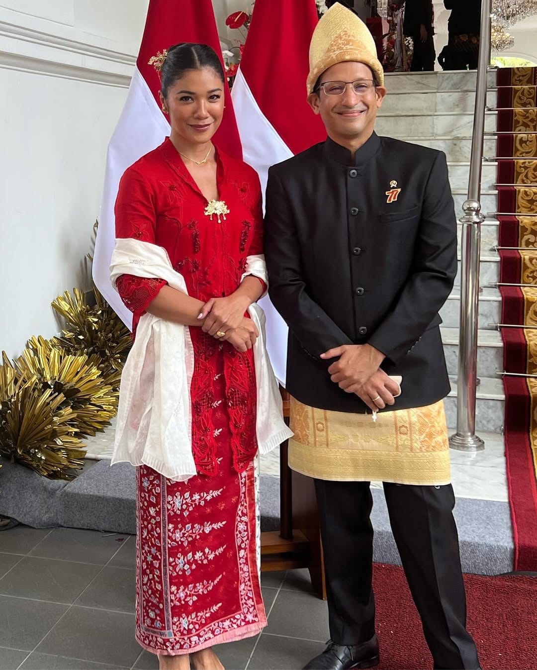 Franka dan Nadiem Makarim (Instagram)
